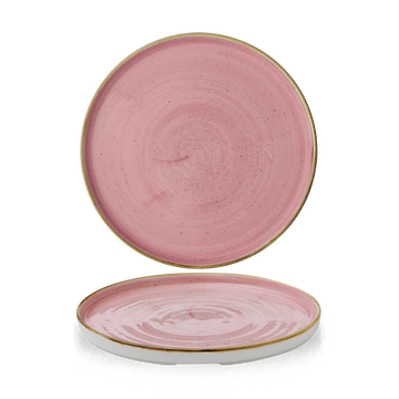 Petal Pink Walled Plate 26cm